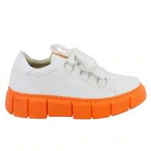 Women Wedge Sneakers - 橘色 - 查看 5
