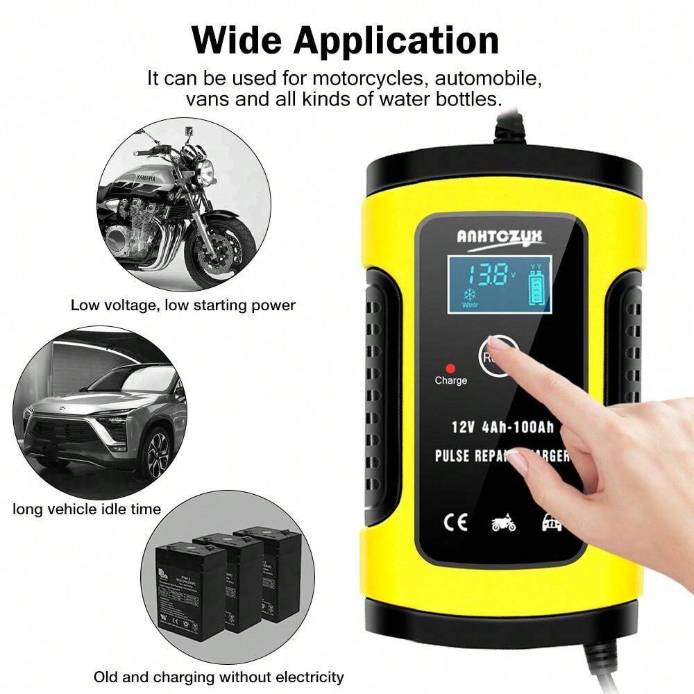 Testeur De Batterie De Voiture 12V-24V 100-2000 CCA - Test Automobile / Démarrage / Charge De