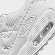 NIKE | Zapatos casuales Nike Air Max 90 para mujer - DH8010-100/Blanco/Blanco/Blanco - Ver 4