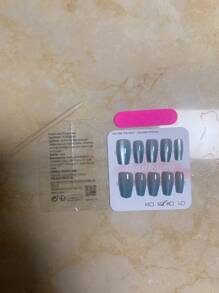 10pcs Cat Eye Style Artificial Nails Without Traces Or Wrinkles, Professionally Handmade And Easy To Wear Without Polishing Or Shaping Press On Nails Nail Supplies