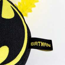 DC Comics Anneau de dentition pour chien BATMAN YELLOW - Anneau de dentition pour chien sous licence officielle - Anneau de dentition pour chien de vos personnages préférés - Jouet pour chien au design unique et licence officielle - Anneau de dentition pour chien et jouet pour chien en même temps