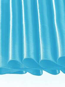1pc Solid Color Twill Cloth DIY Sewing Material Clothing Fabric - Blue - View 3