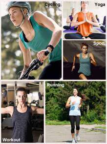 TELALEO 5 Pack Workout Tank Tops For Women Sleeveless Athletic Yoga Gym Tank Tops Quick Dry Loose Fit Sports Shirts