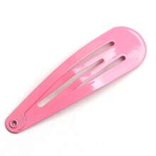 30 peças de grampos de cabelo sólidos para crianças em cores aleatórias, Acessórios de cabelo para crianças