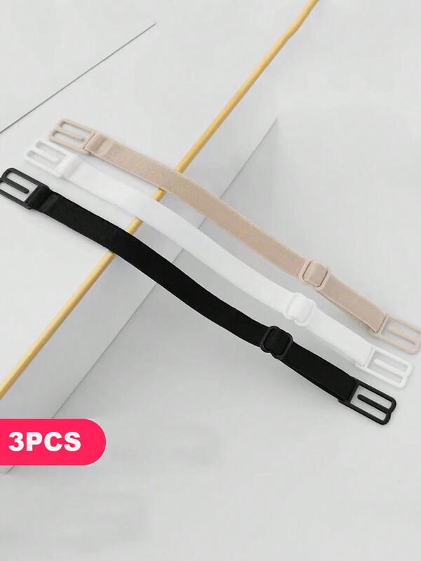 3pcs Bra Strap Anti-Slip Buckle & Holder & Clip & Shoulder Pad Prevent Bra Strap Slipping Off