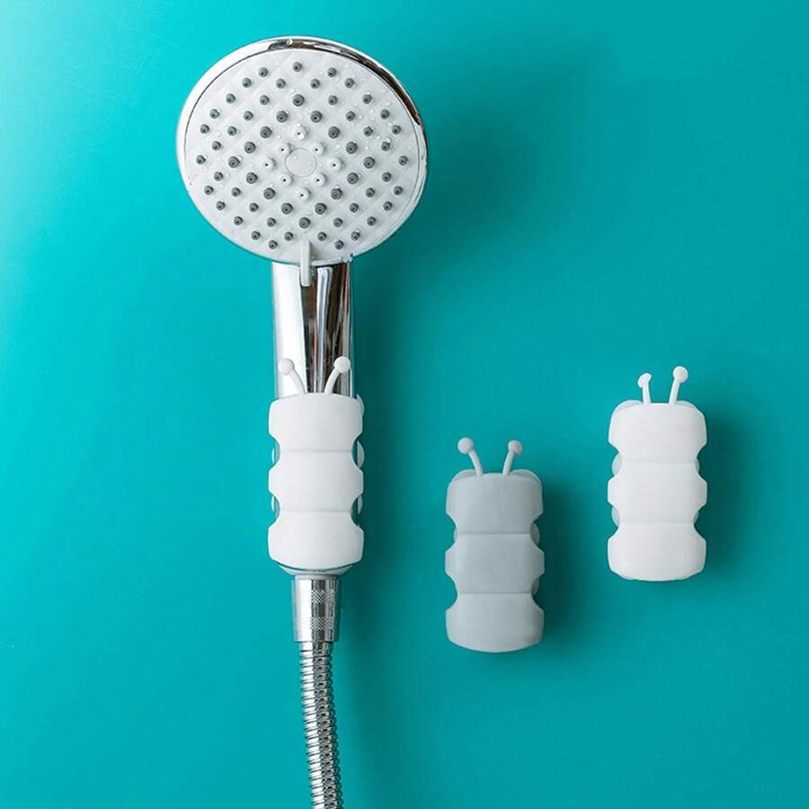 1 giá đỡ đầu vòi hoa sen bằng silicon - Màu Xám nhạt - Xem 1