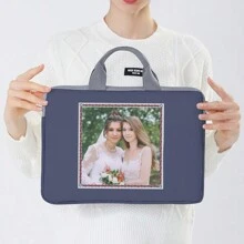 1 Piece Customized Computer Bag, Unique Design (Photos, Landscapes, Illustrations), Large Capacity, Lightweight, Fashionable, Best Choice For Gifts Shop Back To School