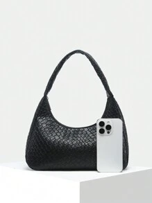 1 Stück Damen Vintage einfache Lässig Kunstleder Schulter Schultertasche, geeignet für Straße, Dates, Arbeit