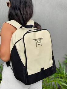 Women Functional Backpacks - 米色 - 查看 3