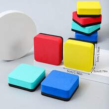 8pcs Mini Tẩy khô Cục tẩy , 4 Màu Từ tính Bảng trắng Khô Cục tẩy Bảng đen Người dọn dẹp Khăn lau Đối với Giáo viên Quân nhu , Nhà  Và Văn phòng - Nhiều màu - Xem 2
