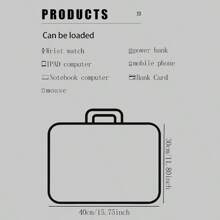 1 Piece Customized Computer Bag, Unique Design (Photos, Landscapes, Illustrations), Large Capacity, Lightweight, Fashionable, Best Choice For Gifts Shop Back To School