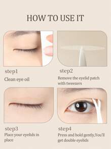 Amortals 180片橄榄形双眼皮贴，24*2.5mm，适合眼袋（附赠辅助工具），放大双眼，隐形方便，自然双眼皮贴，仿生纹理，贴合肌肤，哑光无痕，轻薄防水防汗。价格实惠，适合作为圣诞礼物、化妆品、化妆工具等。