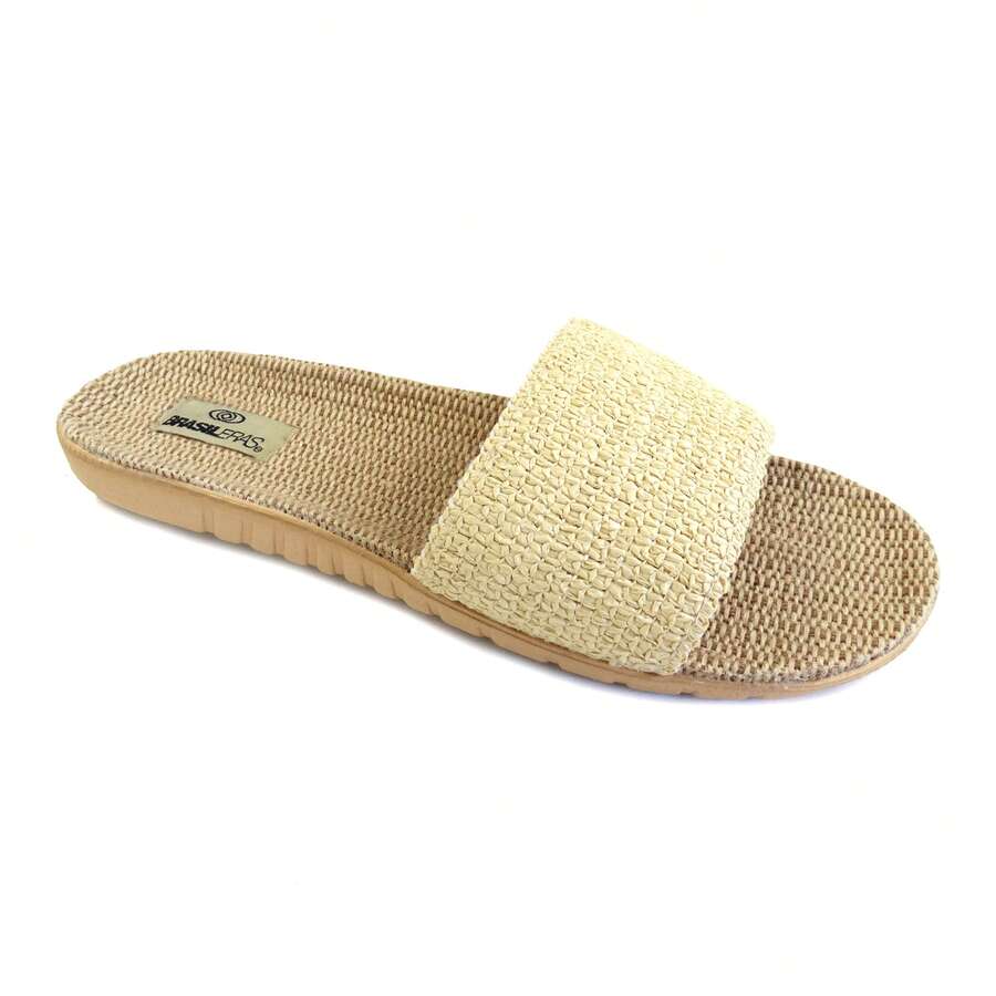 Brasileras Sandals Rubber Sole Tren Plant Pala - Beige - View 1