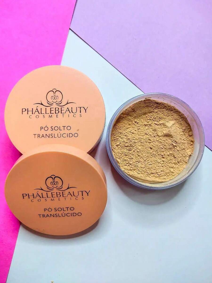 Pó Solto Translúcido Woman's Be You 10g - Phállebeauty - Pó - Visão 1
