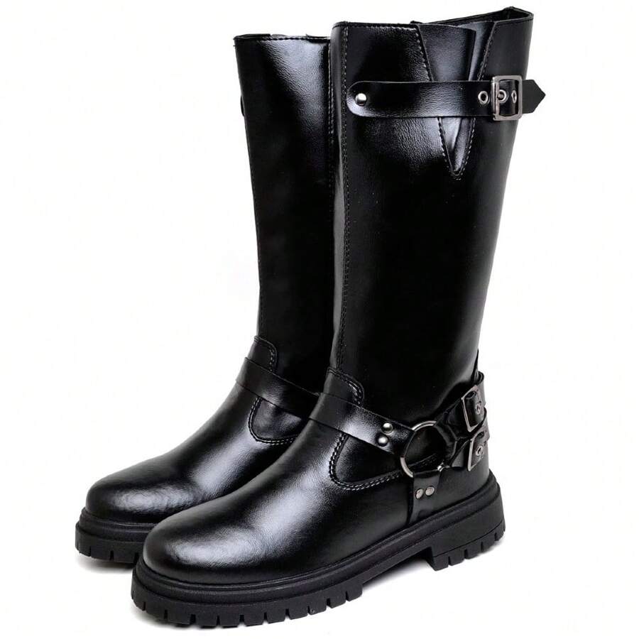 dubuy Women Knee-High Boots - Black - View 1