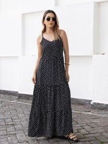 Women Dresses - Black and White - View 1