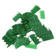 1000pcs/Set Sushi Green Grass Decorative Leaves, Cold Dish Dish Embellished With Sashimi Decorative Items - Multicolor - View 11