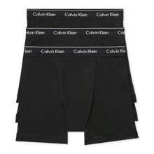 Calvin Klein Men's 3-Pack Classics Boxer Briefs Sexy Underwear - Black - View 1