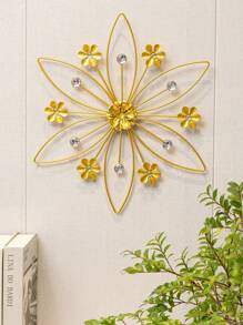 1 件铁艺壁挂装饰适用于卧室、客厅、简约家居装饰墙面装饰、家居装饰、房间装饰、墙壁装饰 - 彩色 - 查看 1