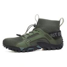 Men Casual Fashionable Sports Outdoor Hiking Shoes, Elevator Shoes, Wear-Resistant Loafers