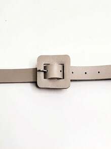 Women Belts - 米色 - 查看 3