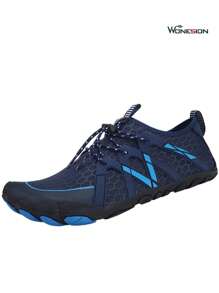 Wonesion Men Women Water Sports Shoes Slip-On Quick Dry Aqua Swim Shoes For Pool Beach Surf Walking Water Park