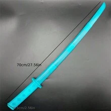 3d可伸縮武士刀cos玩具,搖擺長劍泄壓惡作劇模型玩具,情侶使用 - 彩色 - 查看 11
