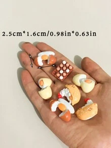 4 Cái/bộ Mô Hình Thu Nhỏ Trứng Gà Mô Phỏng Dễ Thương, Nam Châm Gắn Tủ Lạnh Acrylic, Thích Hợp Để Trang Trí Nhà Cửa, Sử Dụng Hàng Ngày Và Quà Tặng Lễ Hội - Nhiều màu - Xem 5
