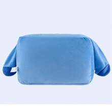 Miniso 针迹方形毛绒动物靠垫 12 英寸头枕 - 柔软长毛绒抱枕 - 卡通针迹形亲肤枕头 - 卧室沙发和床装饰枕头 - 均碼 - 查看 2