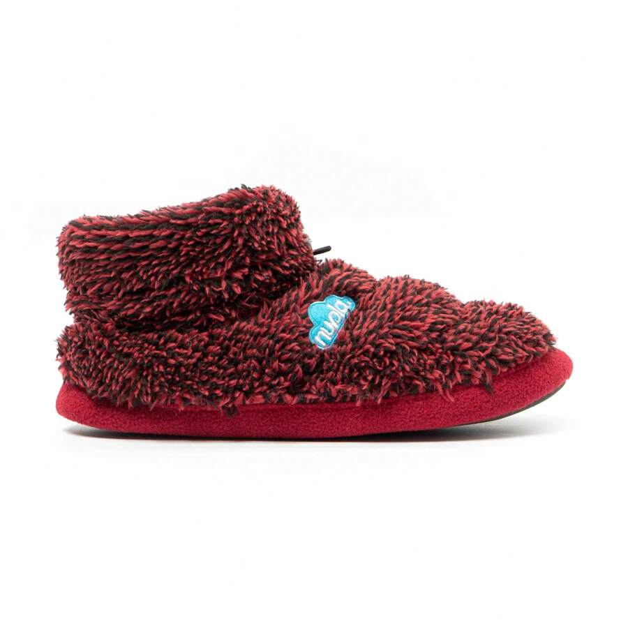 Nuvola Slippers Rubber Sole Boot Home Cloud Polar - Maroon - View 1