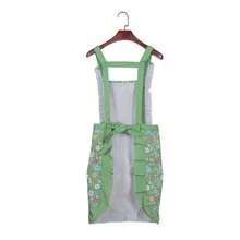 1pc Apron Women Summer Waterproof Home Kitchen Cooking Canvas Apron Restaurant Waiter Workwear Advertising Apron - Multicolor - View 8