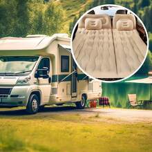 QUEES SUV Inflatable Bed Set, Car Inflatable Bed And Inflatable Mattress For Trunk - Grey - View 2