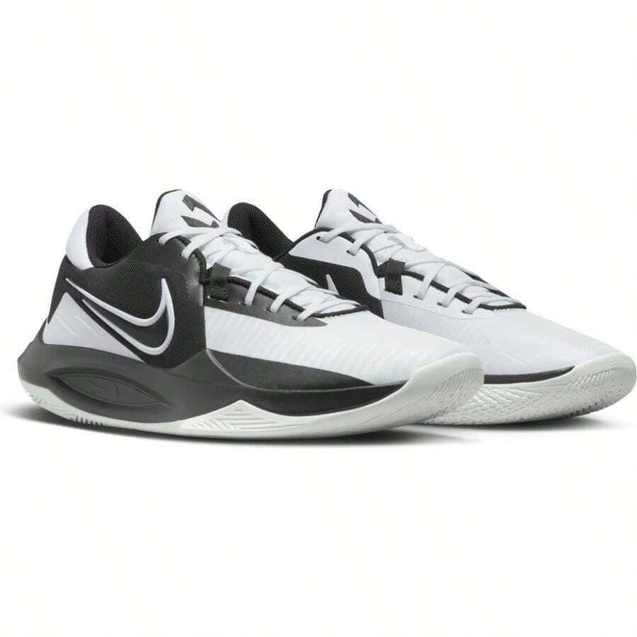 Nike Precision 6 篮球鞋 - 黑色/白色/黑色 - 查看 1