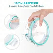 Glass Food Storage Containers With Lids, [24 Piece] Meal Prep, Airtight Bento Boxes, BPAs Free & Leak Proof (12 Lids & 12 Containers) - Blue - Blue - View 4