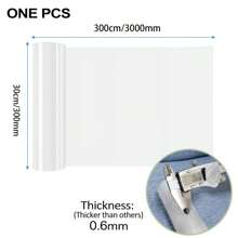 Protector de puerta contra rasguños 1 pieza, proteja su puerta, muebles y pared con protector de rasguños de alta calidad y resistencia hecho de vinilo transparente, grande para proteger contra arañazos de perros - transparente - Ver 9