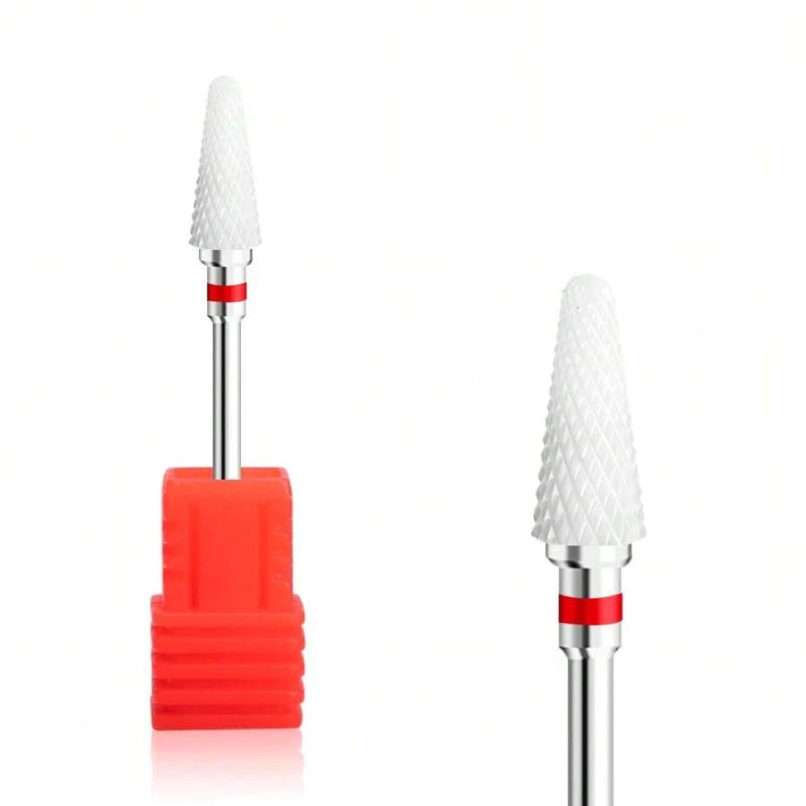 Nail Drill Bits - 紅色 - 查看 1
