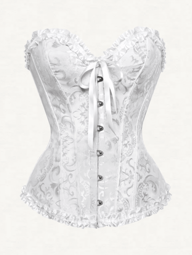 Women's Vintage Palace Jacquard Bodycon Bustier Corset Top