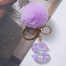 Breloc de machiaj pentru femei cu alfabet cu decor fluture Accesorii pentru geantă decorată în formă de litere Breloc de modă Breloc de modă Pandantiv Poșetă Portofel Accesorii pentru geanta pentru petreceri Nunți și dansuri Cadou fete pentru cocktail Cel mai bun cadou pentru femei 1buc A-Z Breloc cu pom pom cu literă inițială cu alfabet Paiete drăguț Breloc din rășină Rucsac Charm pandantiv pentru agățat mașină Femei Cadou de utilizare zilnică A-Z Breloc cu litere roz pentru femei Pandantiv cu pompon drăguț Breloc inițial Poșetă Suspensie Genți agățate Pompon de pluș