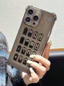 1入透明防震氣囊角落手機殼，適用於 iPhone、Samsung、Huawei、小米、紅米，四角防跌TPU保護殼 - 彩色 - 查看 2