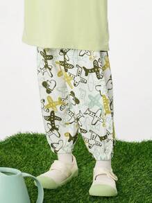 Balabala Kids' Pants Summer Mosquito-Repellent Trousers - Green - View 3