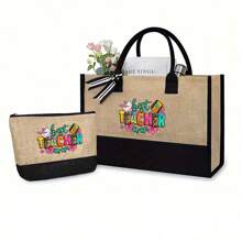 1 ชุด กระเป๋าสะพายใบใหญ่ความจุมาก ของขวัญขอบคุณครู กระเป๋าผ้าใบ สำหรับผู้หญิง ชุด 2 ชิ้น ของขวัญวันครู กระเป๋าถือสายรุ้ง ของขวัญจบการศึกษา ของขวัญสำหรับนักเรียน สำหรับเพื่อนร่วมชั้นและคุณครู เหมาะสำหรับใช้เก็บของทั้งผู้ชายและผู้หญิง คู่รัก การใช้งานประจำวัน เดทกัน วันเกิด วันหยุด กลับโรงเรียน ฤดูร้อน ทะเล การเดินทาง ทำงาน นักเรียน ปิกนิก แคมป์ซุปเปอร์มาร์เก็ต การจัดเก็บประจำวัน - สีกากี - ดู 11