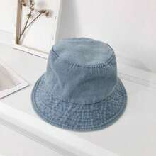 New Fashionable & Personalized Versatile Bucket Hat For Women, Suitable For Spring/Summer/Autumn, Korean/Japanese Style, Sun Protection, Flattering For Round Faces - Multicolor - View 13