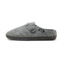 Nuvola Slippers Rubber Sole Zueco Belt - Grey - View 2