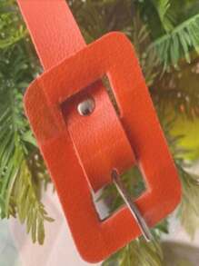 Women Belts - Orange - View 3