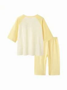 Kids' Pajama Set Summer Air-Conditioned Homewear