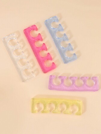 2pcs Silicone Finger Separator, Soft Toe & Finger Separator Tool For Manicure, Pedicure, Nail Art,Nail Supplies,Nail Tools,Nail Art Tools,Back To School,Nails,Nail Tools For Press On Nails