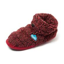 Nuvola Slippers Rubber Sole Boot Home Cloud Polar - Maroon - View 6