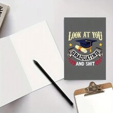 Funny Graduation Card - Graduation Cards 2023 - College Graduation Card - High School Graduation Card - Granddaughter Graduation Card - Grandson Graduation Card - Congratulations - Multicolor - View 5