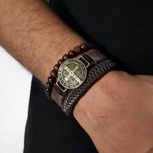 Men Accessory Sets - Rostbraun - Übersicht 2