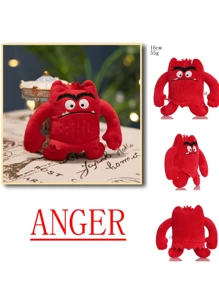 Juguetes de peluche de Monstruo de Color de 2024, Juguete de peluche que calma las emociones, Muñecos de peluche lindos, Regalo de cumpleaños para niños, Regalo de Navidad, Decoración festiva para el hogar, Decoración de habitación, Juguetes navideños para niños, Monstruo verde de Navidad, Set de peluches